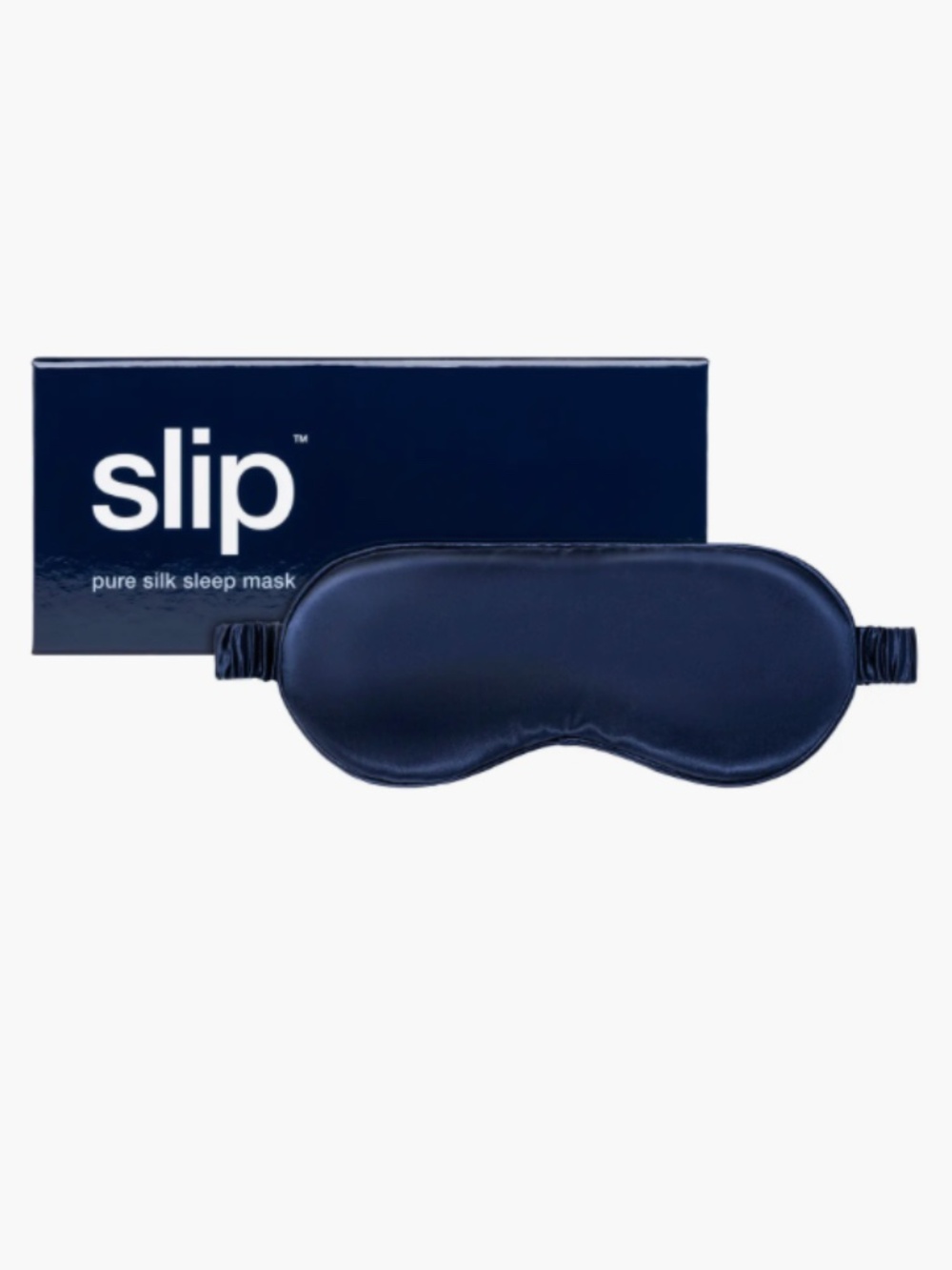 Slip Pure Silk Sleep Mask in Navy